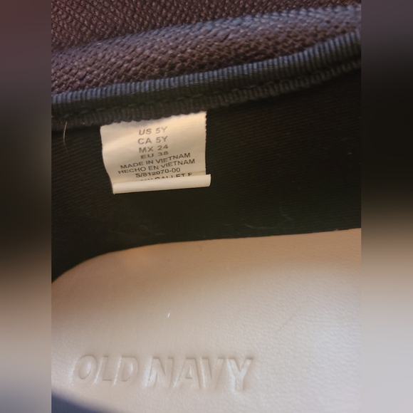 Old Navy Girl's Glitter Bow Ballet Flats Sz 5 - Picture 6 of 6